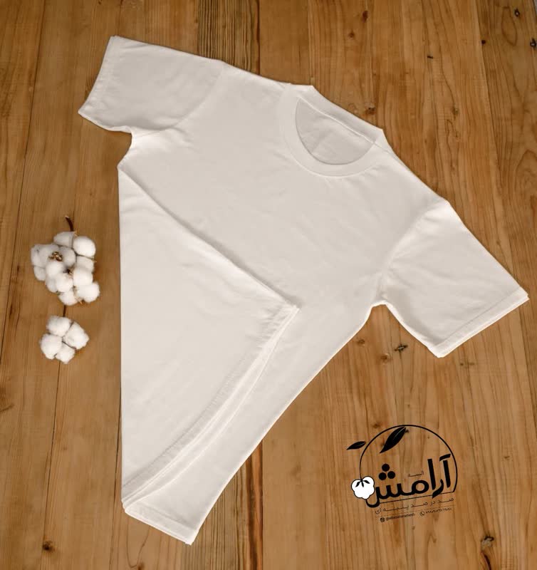 زیرپوش نیمه آستین مردانه یقه کیپ